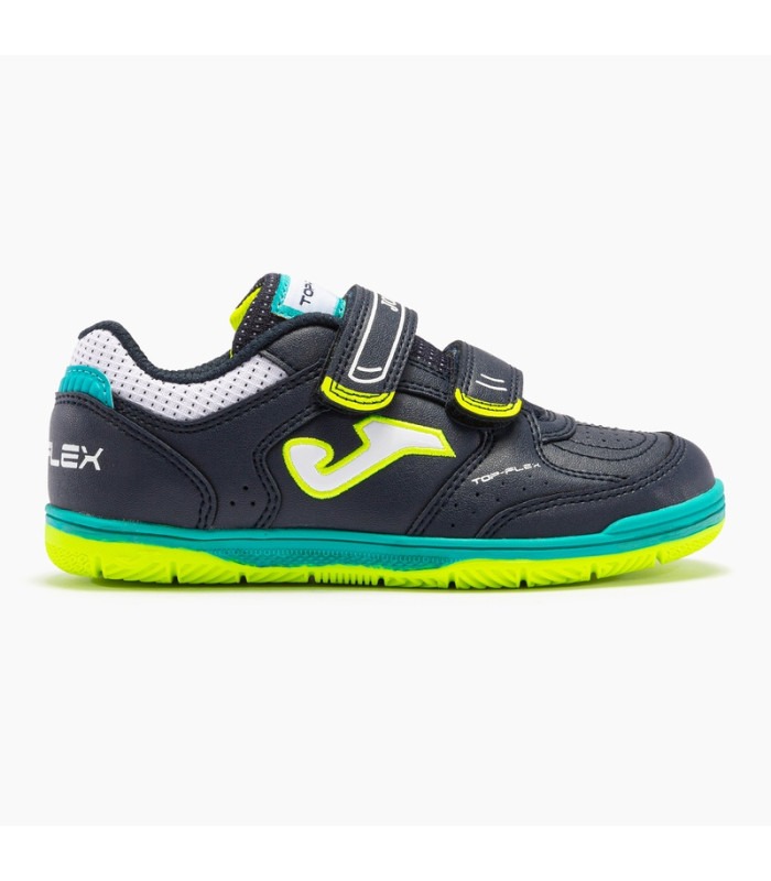 Взуття зальне TOP FLEX, дитяче, сино-жовте JOMA - Футзальне взуття (дитяче)