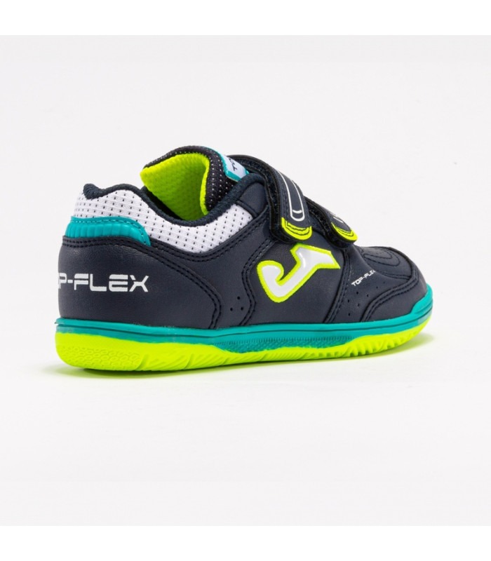 Взуття зальне TOP FLEX, дитяче, сино-жовте JOMA - Футзальне взуття (дитяче)