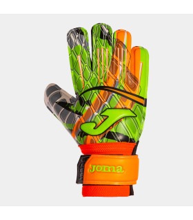 Воротарські рукавиці CALCIO, помаранчево-салатові JOMA - Воротарські рукавиці