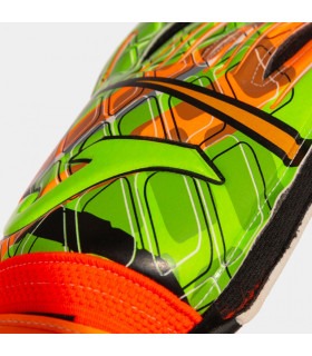 Воротарські рукавиці CALCIO, помаранчево-салатові JOMA - Воротарські рукавиці