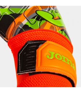 Воротарські рукавиці CALCIO, помаранчево-салатові JOMA - Воротарські рукавиці